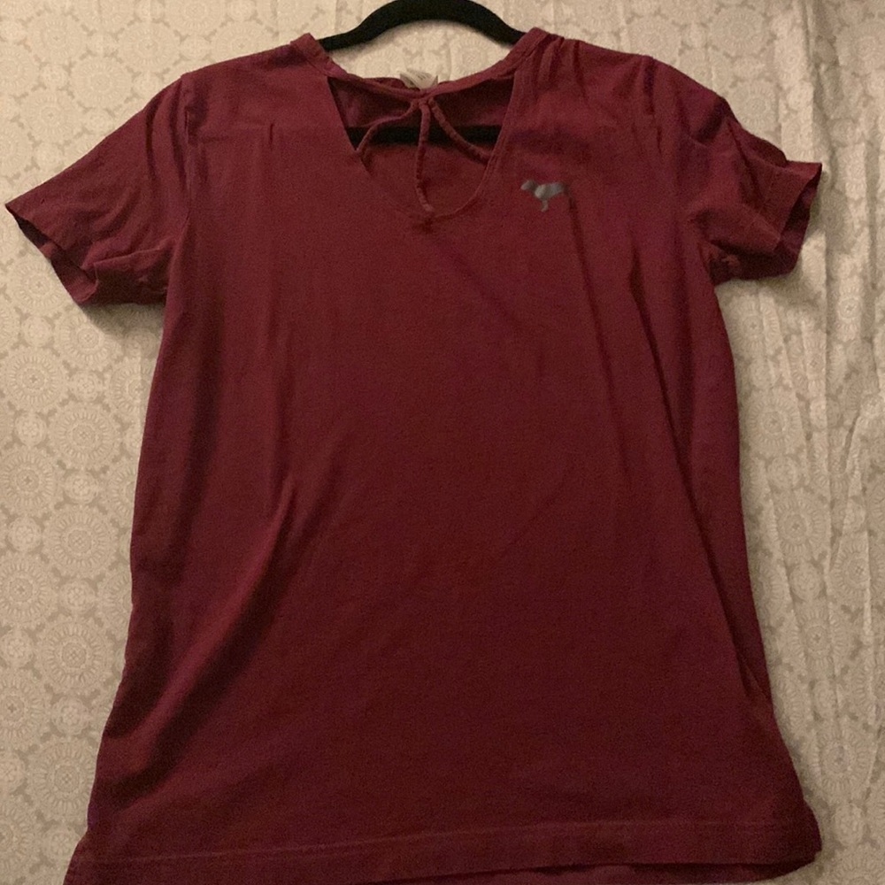 Victoria’s Secret burgundy shirt